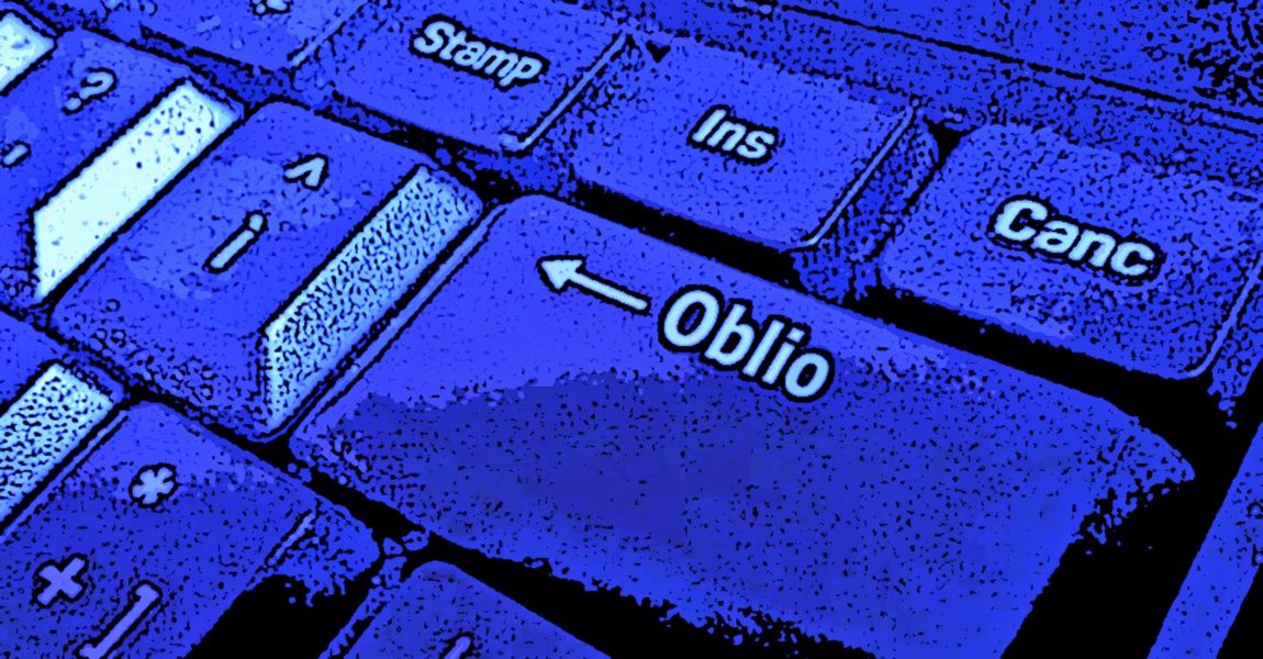 Il diritto all’oblio