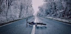 Lastra di ghiaccio sulla strada: chi paga i danni?