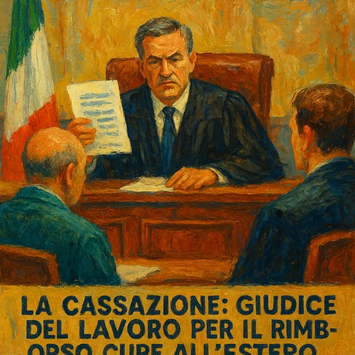 La competenze in caso di opposizione a diniego rimborso cure all’estero in centri di altissima specializzazione è del giudice ordinario