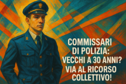 Concorso 196 Commissari PS 2025: “vecchi” a trent’anni. Via al ricorso collettivo!
