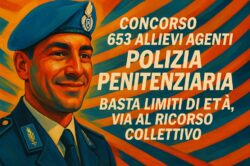 Concorso 653 Agenti Polizia Penitenziaria: “vecchi” a 28 anni. Via al ricorso collettivo!