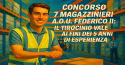 Concorso Magazzinieri Federico II: escluso per esperienza atipica, l’avv. Romano vince
