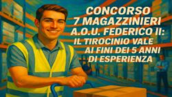 Concorso Magazzinieri Federico II: escluso per esperienza atipica, l’avv. Romano vince