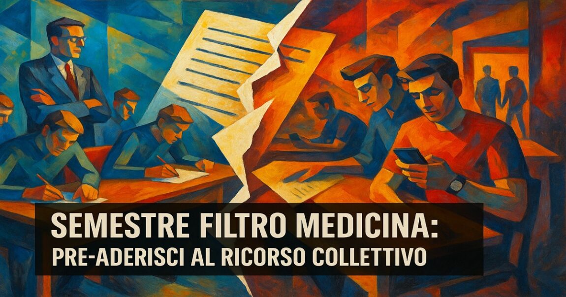 Ricorso Semestre Filtro Medicina: violato l’anonimato, tutti dentro