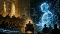 La giustizia post-mortem: l’eredità digitale della colpa e i processi ai simulacri