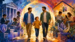 Oltre il modello tradizionale: affidamento e adozione nelle famiglie omogenitoriali tra legge e giurisprudenza, quadro normativo, giurisprudenza e prospettive.